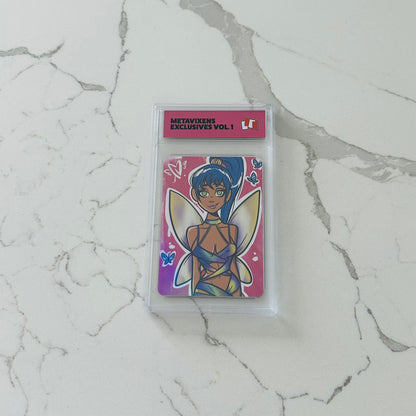 Physical NFT Foil Trading Card Slab-Full Art Style