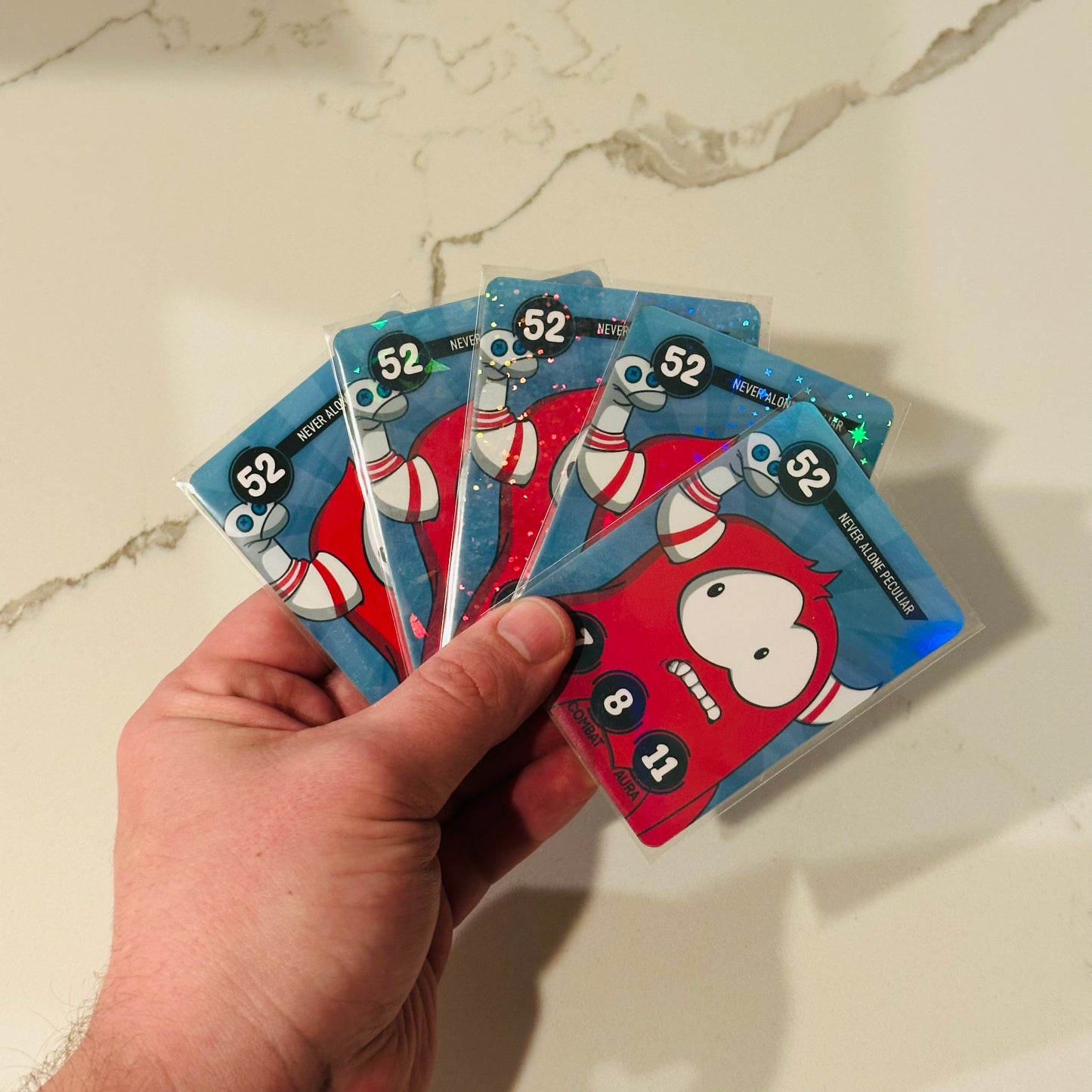 Physical NFT Foil Trading Card Slab