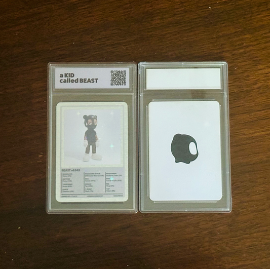 NFC Chip Physical NFT Foil Trading Card Slab