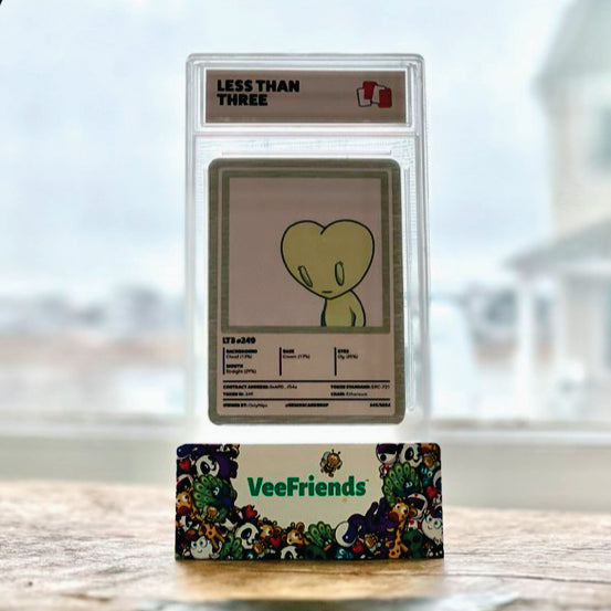 Physical NFT Foil Trading Card Slab